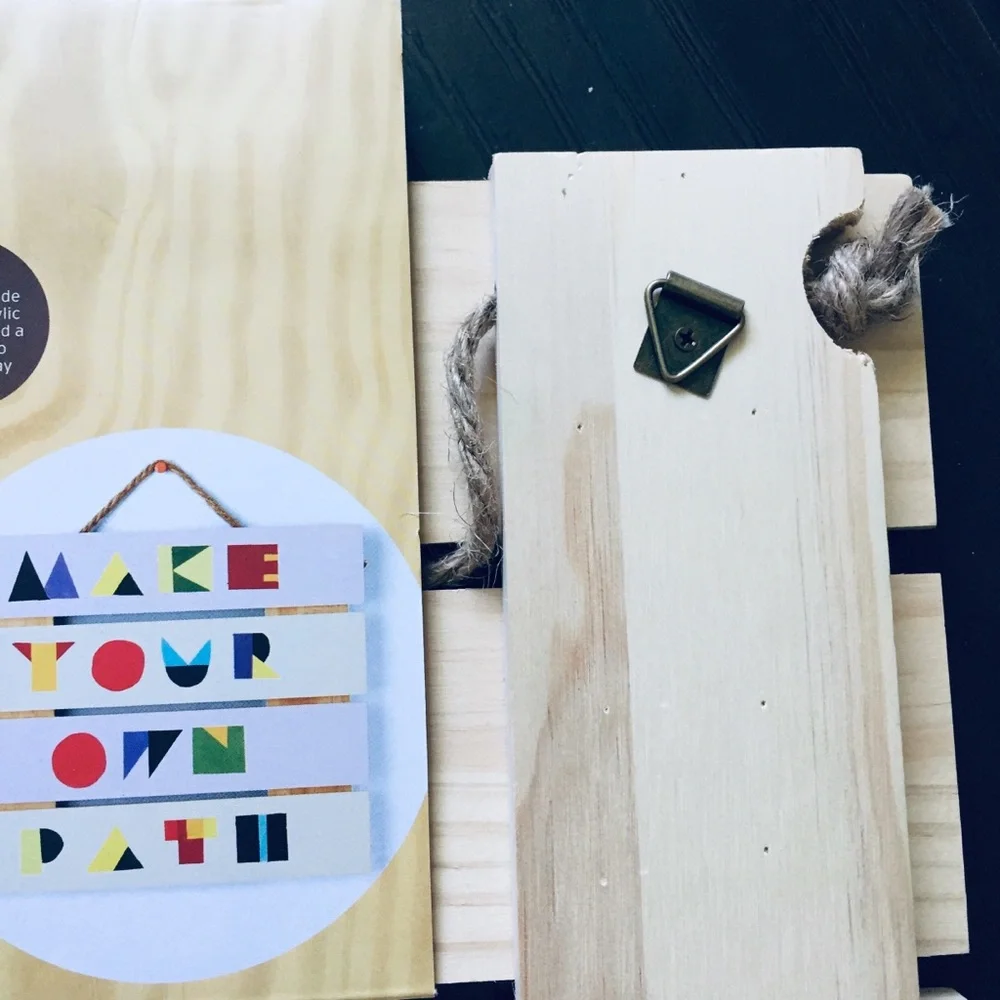 🌟 Target Hand Made Modern Wood Sign ready to finish; Wood Plaque for String Art